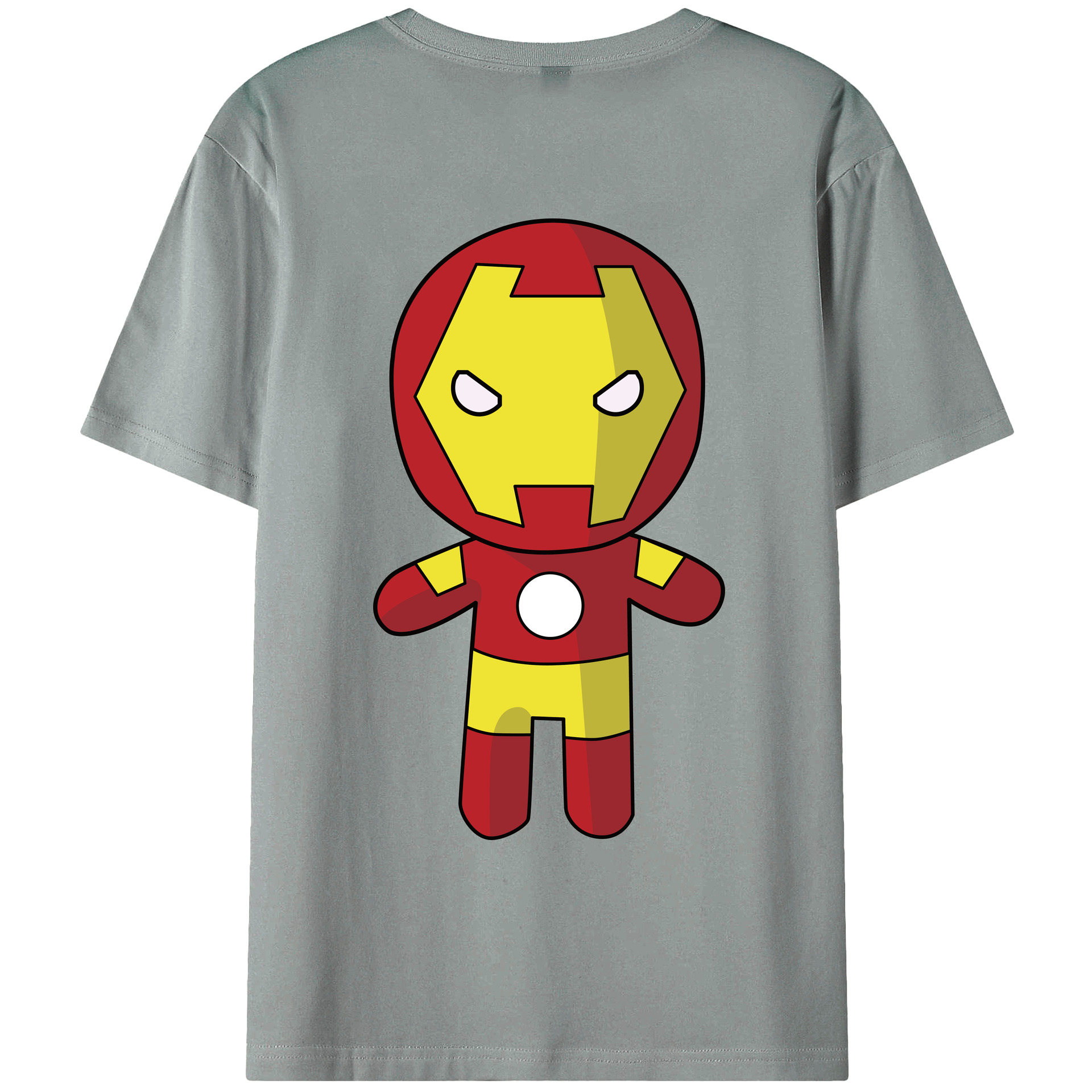 （画像用） アベンジャーズ The Avengers 綿100％ メンズ半袖Tシャツ（バックプリント） 通気性